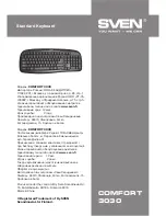 Preview for 5 page of Sven Comfort 3030 User Manual