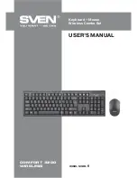 Preview for 1 page of Sven Comfort 3200 Wireless User Manual