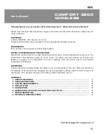 Preview for 2 page of Sven Comfort 3200 Wireless User Manual