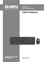 Предварительный просмотр 11 страницы Sven Comfort 3300 Wireless User Manual