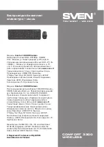 Предварительный просмотр 16 страницы Sven Comfort 3300 Wireless User Manual