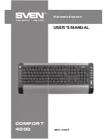 Sven Comfort 4000 User Manual preview