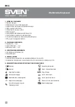 Preview for 3 page of Sven Comfort 4200 carbon User Manual