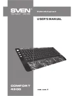 Sven Comfort 4300 User Manual preview