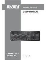 Sven Comfort 7400 EL User Manual preview