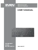 Sven Comfort 8300 Bluetooth User Manual preview