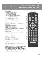 Preview for 6 page of Sven EASY SEE-149 LED Operation Manual