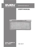 Sven EL 4001 User Manual предпросмотр