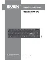 Preview for 1 page of Sven Elegance 5800 Wireless User Manual