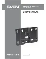 Sven FS 17-21 User Manual preview