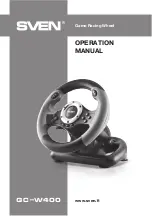 Preview for 15 page of Sven GC-W400 Operation Manual