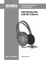 Предварительный просмотр 4 страницы Sven GD-910MV User Manual