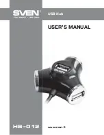 Sven HB-012 User Manual preview
