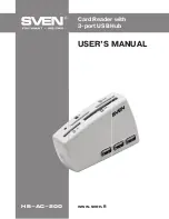 Sven HB-AC-200 User Manual preview