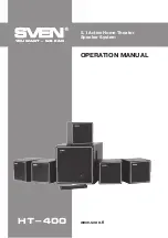 Preview for 1 page of Sven HT-400 Operation Manual