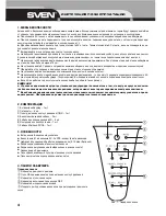 Preview for 4 page of Sven HT-415 Operation Manual