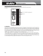 Preview for 14 page of Sven HT-435 User Manual