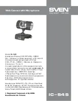 Предварительный просмотр 5 страницы Sven IC-545 User Manual