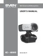 Sven IC-650 User Manual preview