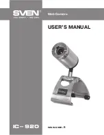 Preview for 1 page of Sven IC-920 User Manual