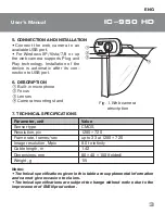 Preview for 4 page of Sven IC-950 HD User Manual