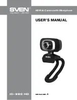 Preview for 1 page of Sven IC-980 HD User Manual