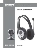 Предварительный просмотр 1 страницы Sven ICH-7900 User Manual