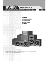 Sven IHOO MT 5.1 Operation Manual preview