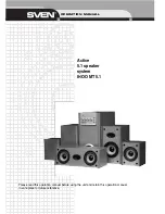 Preview for 8 page of Sven IHOO MT 5.1 Operation Manual