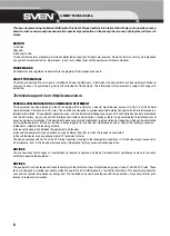 Preview for 8 page of Sven INTERNET MULTIMEDIA 660 User Manual