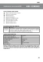 Preview for 5 page of Sven KB-C3060 User Manual