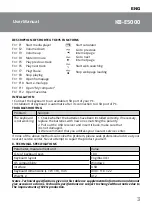 Preview for 3 page of Sven KB-E5000 User Manual