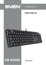 Sven KB-G9300 User Manual preview