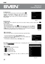 Предварительный просмотр 8 страницы Sven KB-G9500 User Manual