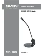 Preview for 1 page of Sven Mk-205 User Manual