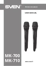 Предварительный просмотр 1 страницы Sven MK-700 User Manual