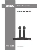 Sven MK-820 User Manual preview