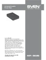 Preview for 7 page of Sven MP-6625 User Manual