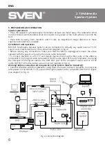 Preview for 6 page of Sven MS-1821 Operation Manual