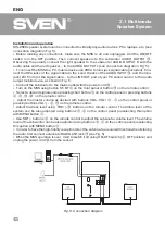 Preview for 6 page of Sven MS-2080 Operation Manual