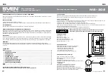 Preview for 2 page of Sven MS-308 Owner'S Manual