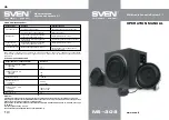 Preview for 6 page of Sven MS-308 Owner'S Manual