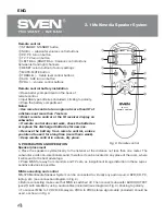 Preview for 5 page of Sven MS-370 Operation Manual