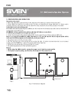 Предварительный просмотр 16 страницы Sven MS-80 Operation Manual