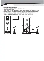 Предварительный просмотр 5 страницы Sven MS-905 Operation Manual