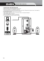 Предварительный просмотр 10 страницы Sven MS-905 Operation Manual