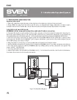 Предварительный просмотр 4 страницы Sven MS-920 Operation Manual