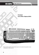 Preview for 10 page of Sven OFFICE KEYBOARD 8000 User Manual