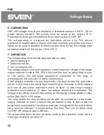 Preview for 6 page of Sven OVP-15P User Manual