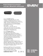 Preview for 16 page of Sven PS-250BL User Manual